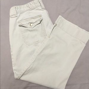 Hollister Co. Pacific Merchants Light Khaki Capris